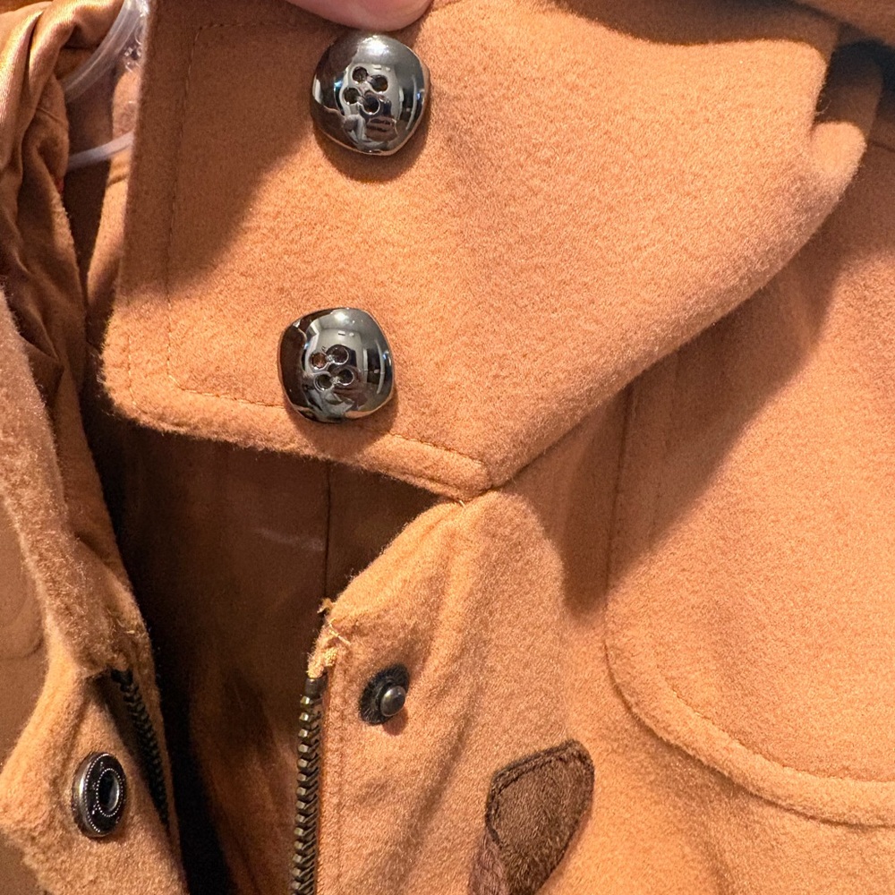 Hydraulic Tan Toggle Utility Jacket - image 4